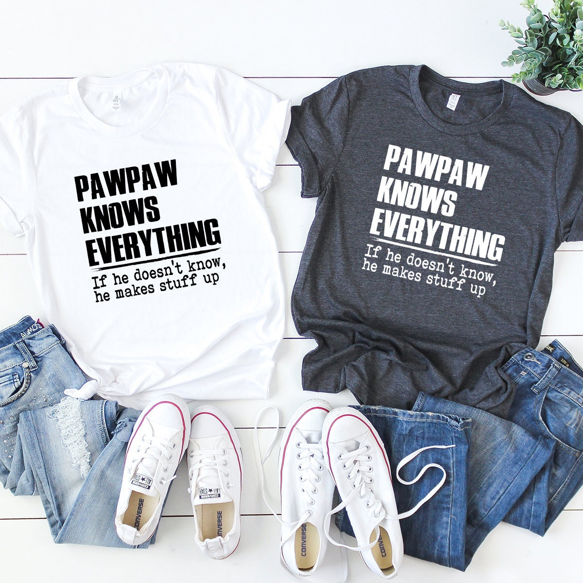 Funny Grandpa Shirt, Pawpaw T Papaw Gift, Papa T product image 1