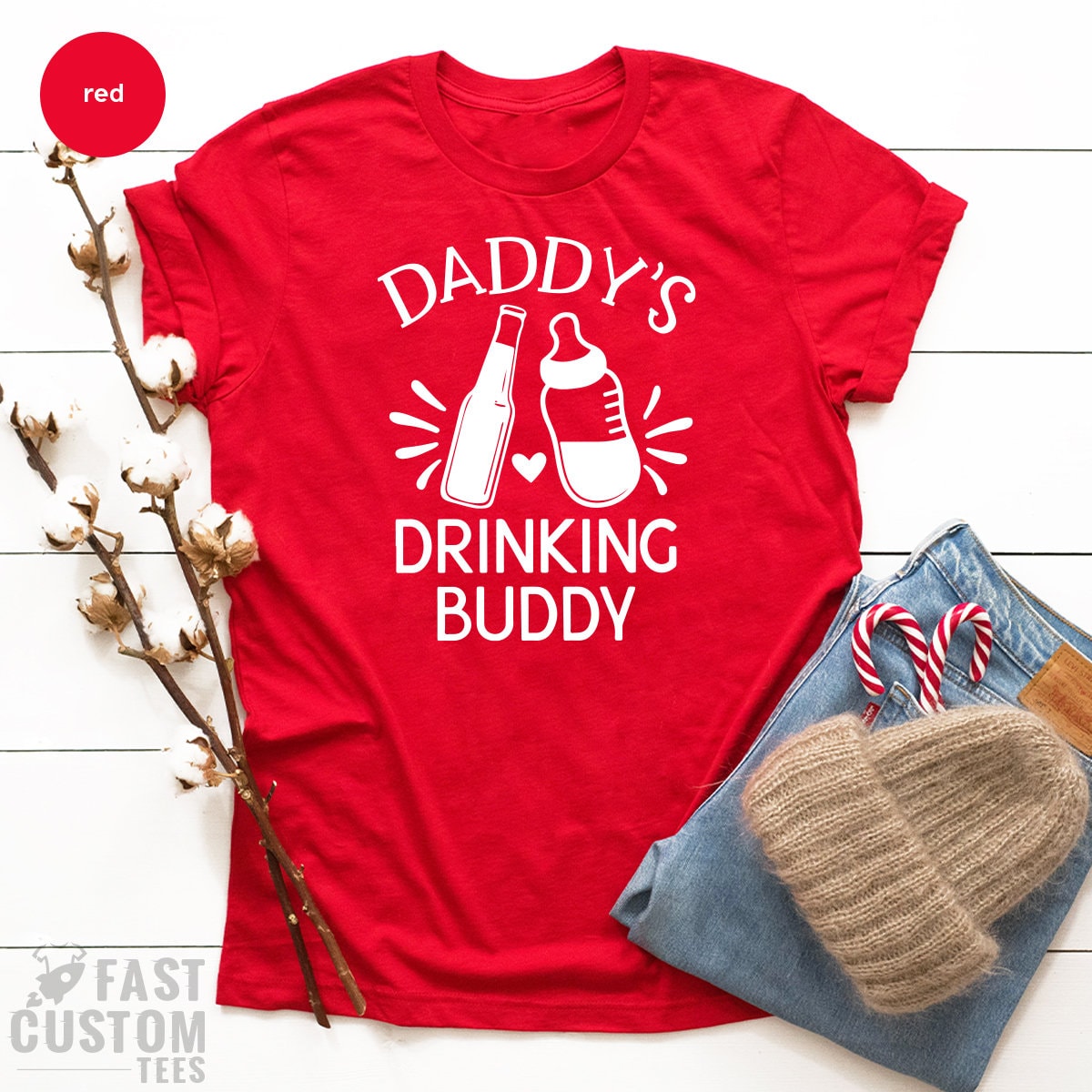 Funny Bodysuits, New Baby Gifts, Dad And Son Shirt, Daddy's product image 3