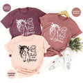 This Girl Runs On Jesus And Horses Shirt, Horse Lover product image 1
