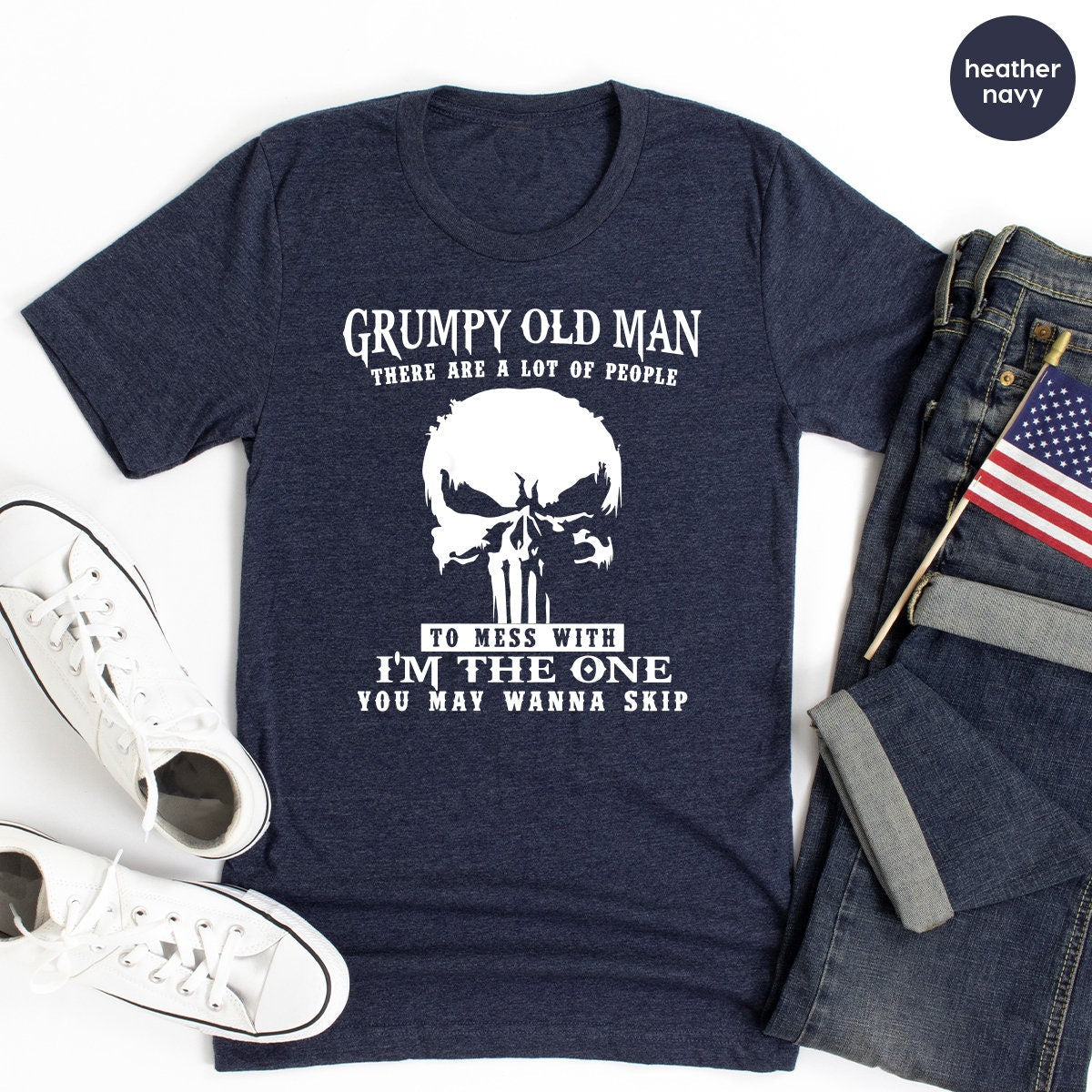 Grumpy Old Man There Are A Lot Of People To Mess With Shirt product image 5
