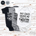 Turbo Baby Shirt, Car Bodysuit, My Dad Taught Me Fun Stuff product image 1