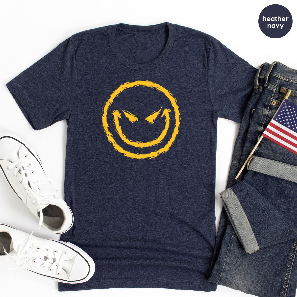 Pastel Goth T Shirt, Evil Smile T Funny Horror Sassy product image 5