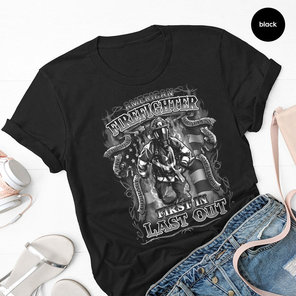 Firefighters Shirt,First In Last Out Shirt,Fireman product image 2