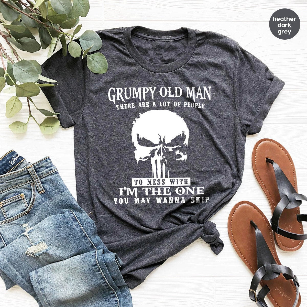 Grumpy Old Man There Are A Lot Of People To Mess With Shirt product image 1