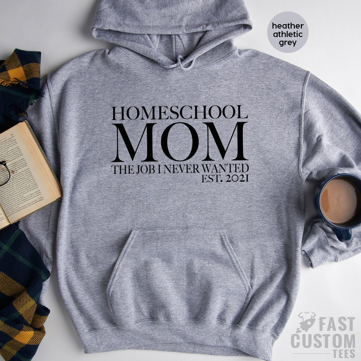 Working Mother T Shirt, Homeschool Mom T-Shirt, Quarantine product image 2