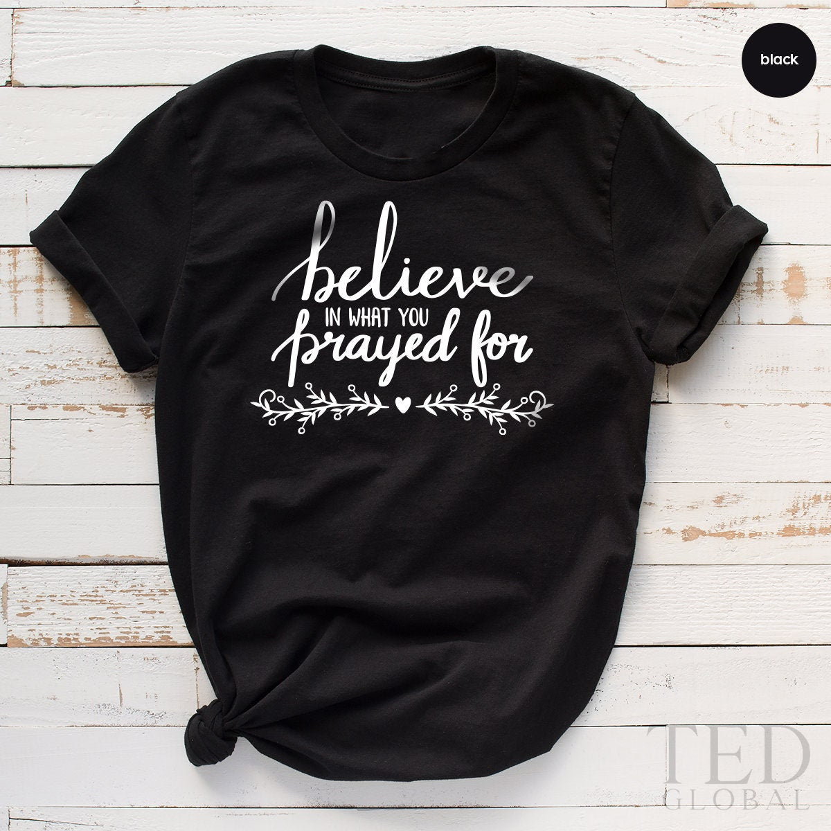Religious TShirt,Believer T Shirt,Christian T product image 1