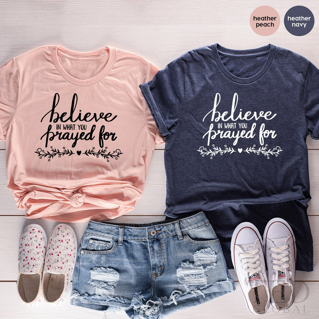 Religious TShirt,Believer T Shirt,Christian T product image 3