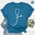 Nurses T Shirt, Life T Nursing School Emergency Nurse product image 1