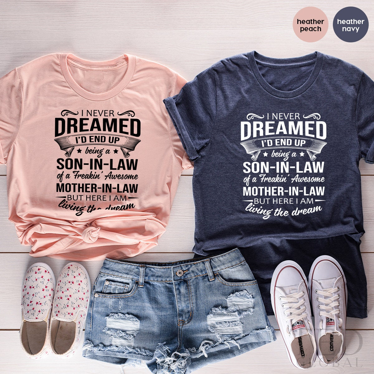 Son In Law Shirt,I Never Dreamed Shirt, Son-In-Law Of A product image 4