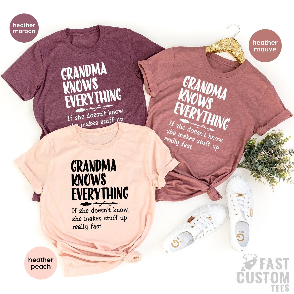 Funny Grandma Shirt, Gigi T Nana TShirt, Gift For product image 1