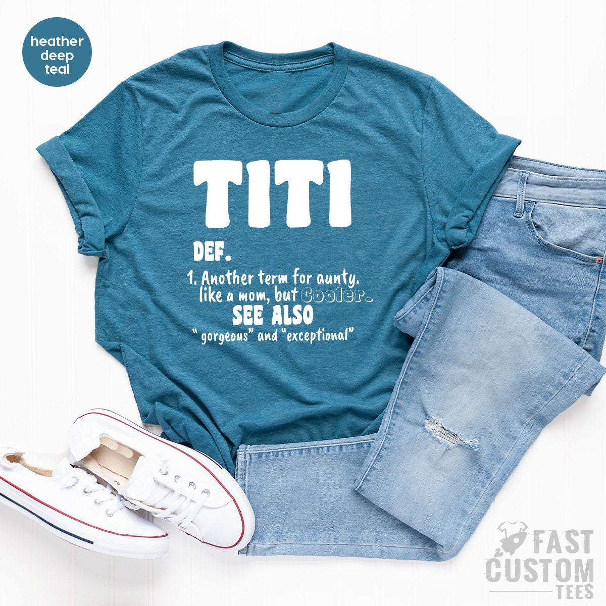 Auntie T Shirt, Titi TShirt, Cool Aunts Aunt Gifts, Gift product image 5