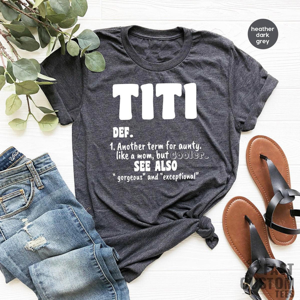 Auntie T Shirt, Titi TShirt, Cool Aunts Aunt Gifts, Gift product image 4