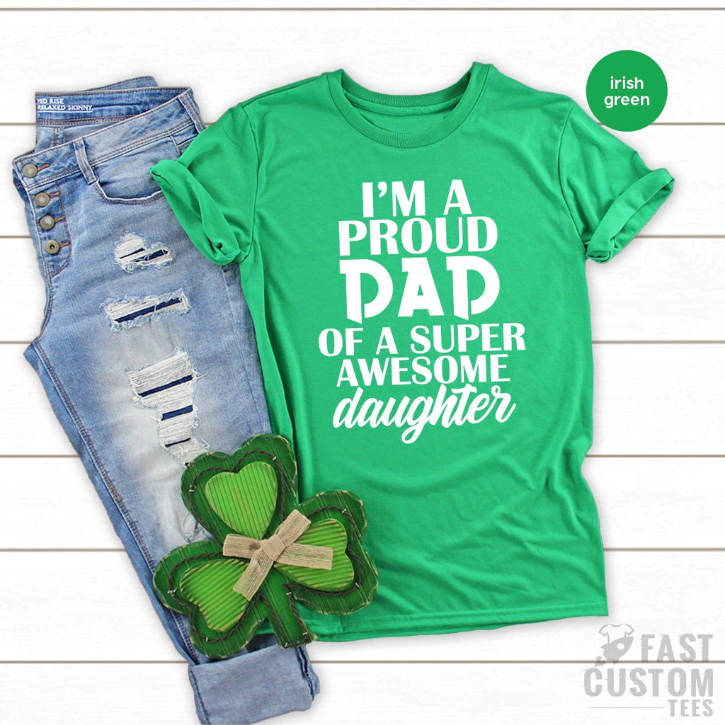 Best Father Shirt, I'm Proud Dad Of A Super Awesome product image 2