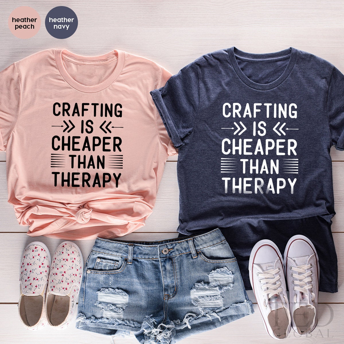 Crafting T-Shirt, Funny Craft Cute Hobby T Shirt, For product image 2