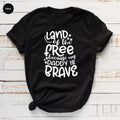 My Daddy Is Brave T Shirt,Patriotic Papa Shirt,Veteran product image 1