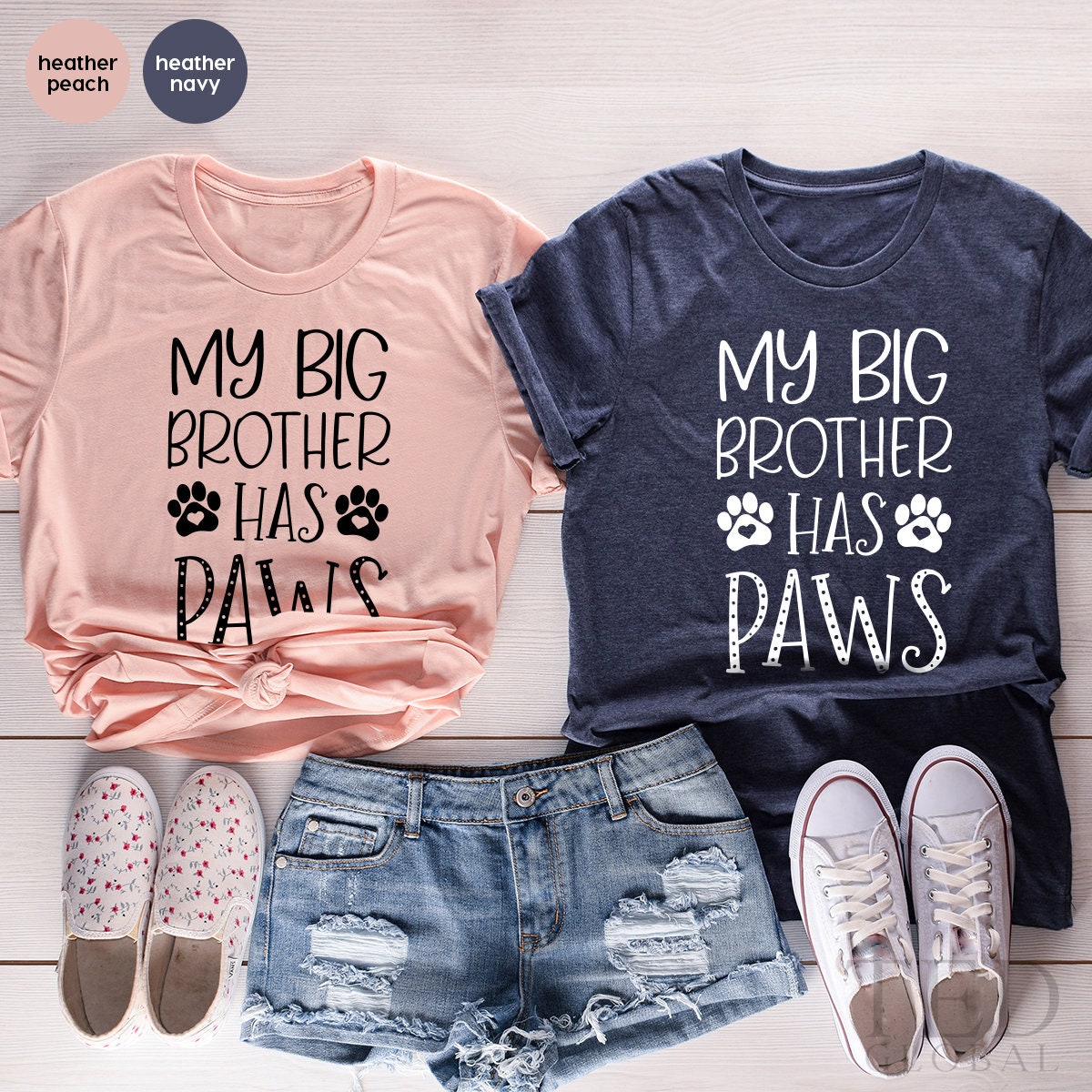 Dog Bodysuit, New Baby Gift, Sibling My Big Brother Has product image 5