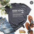Black Father Shirt, Dad T Shirts, Fathers Day Husband T product image 1