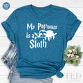 Funny Sloth Tshirt, Lover Shirt, Potter My Patronus Is Lazy product image 1