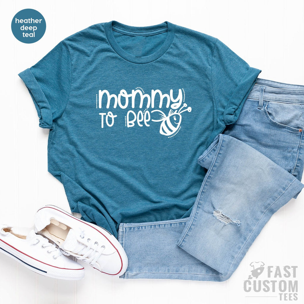 Pregnancy Reveal Tee, Pregnant T Shirts, Mom To Be T Shirt product image 4