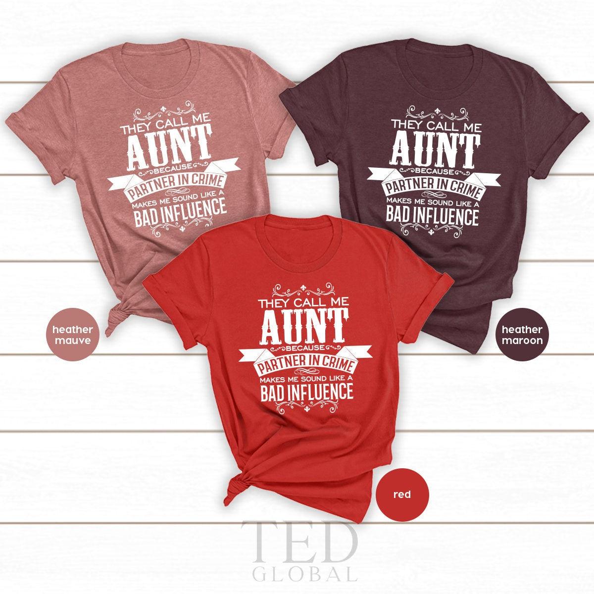 Gift For Aunt, Mothers Day Shirt, From Nephew, They Call Me product image 1