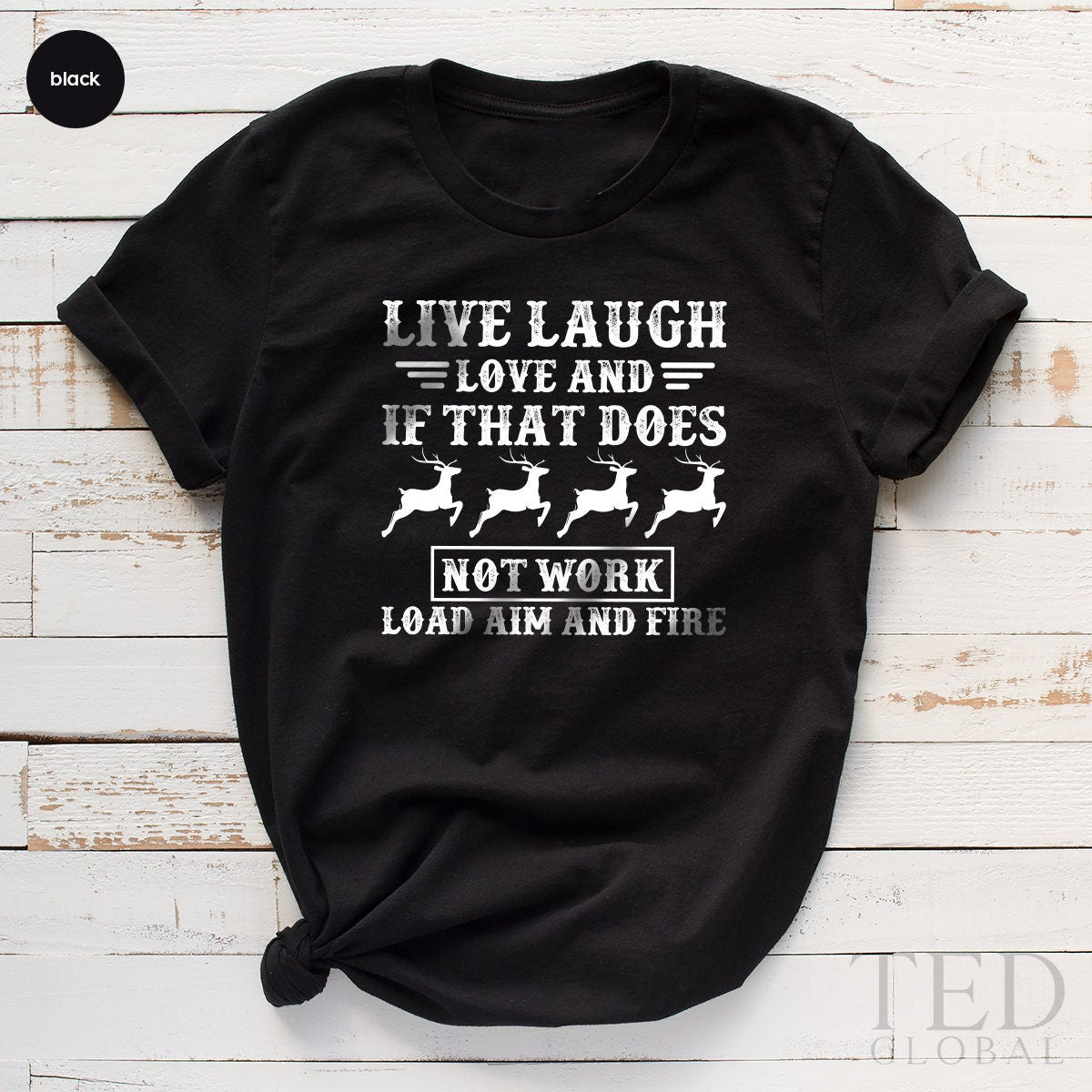 Funny Hunting T Shirt, Camping TShirt, Gift For Hiker product image 1