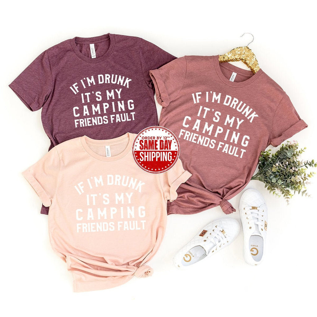 Funny Drinking Shirt, Yes I Am Drunk It's My Camping product image 1