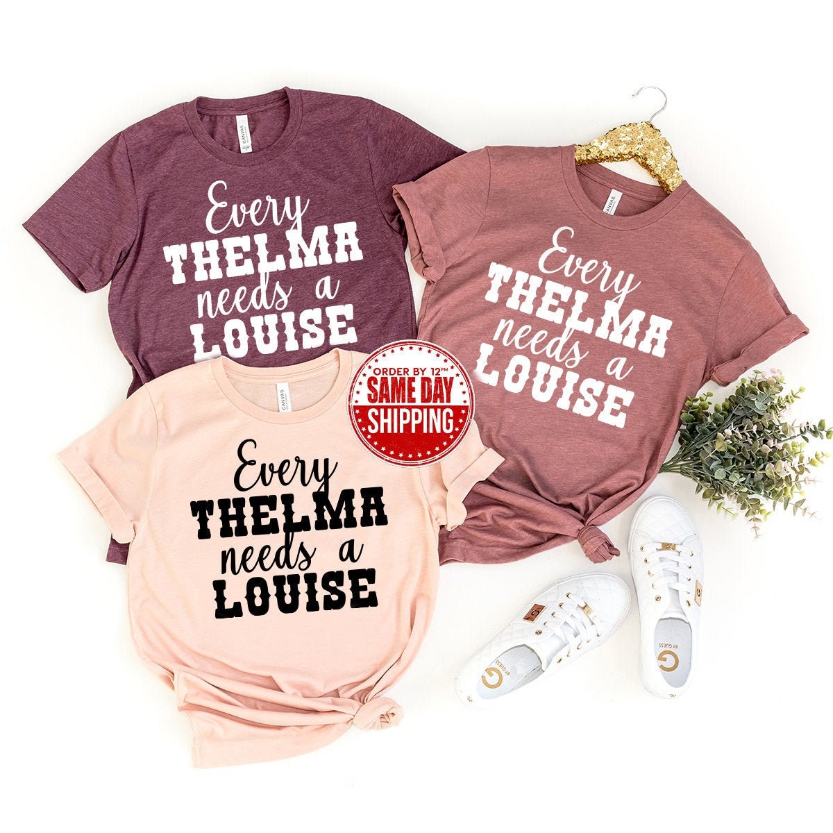 Matching Friend Shirt, Funny Women T-Shirt, Best Besties Tee product image 1
