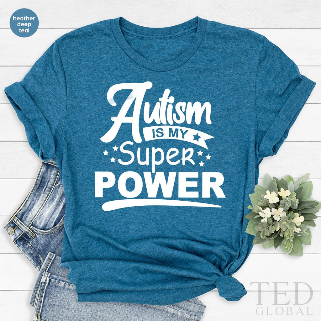 Autistic Pride Shirt, Autism Awareness T Child Shirts product image 4