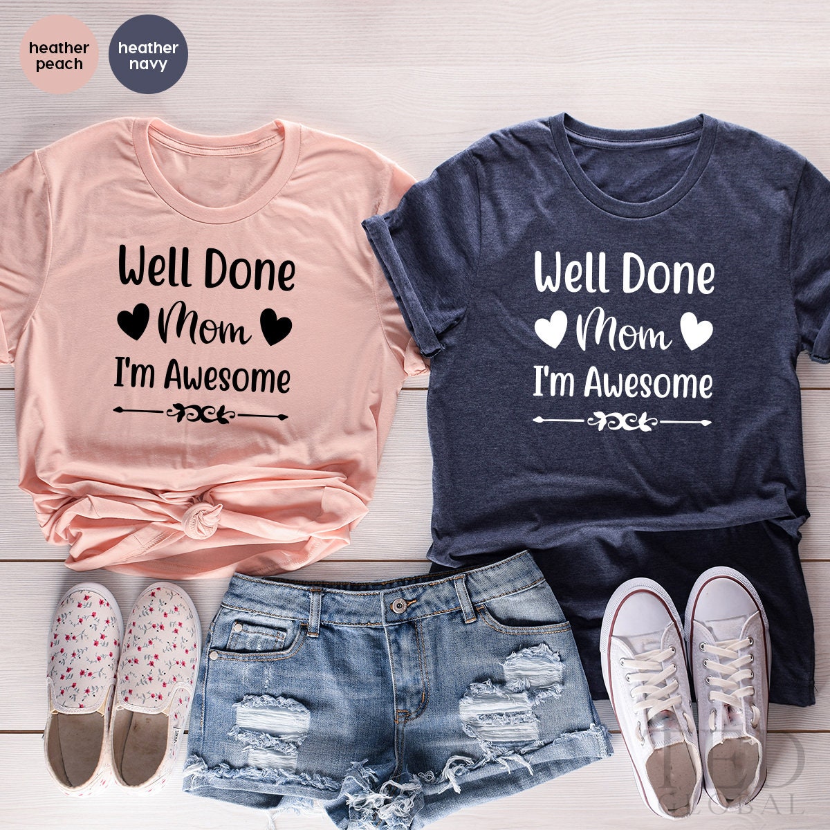 Funny Baby Outfit, Cute Clothes, Well Done Mom I'm Awesome product image 3