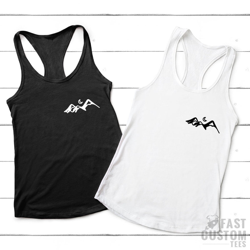 Mountains TShirt, Hiking Shirt, Camping T Pocket Mountain T product image 5