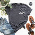 Mountains TShirt, Hiking Shirt, Camping T Pocket Mountain T product image 1