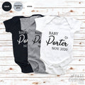 Custom Baby Shirt, New TShirt, Announcement, Born Gift product image 1