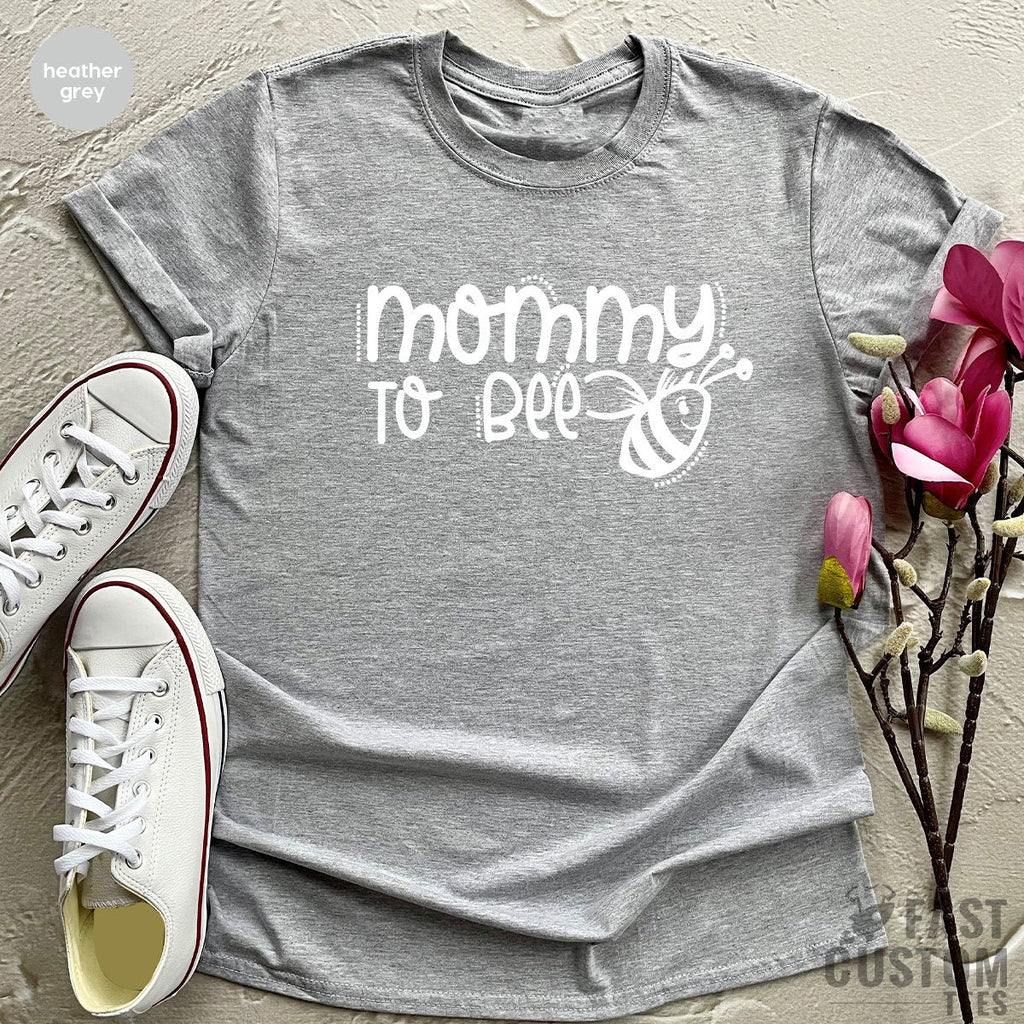 Pregnancy Reveal Tee, Pregnant T Shirts, Mom To Be T Shirt product image 2