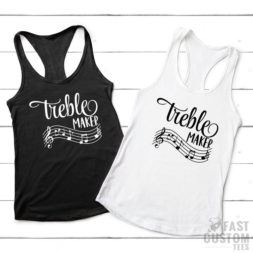 Funny Musician Shirt, Treble Maker Piano Tee, Music Teacher product image 5