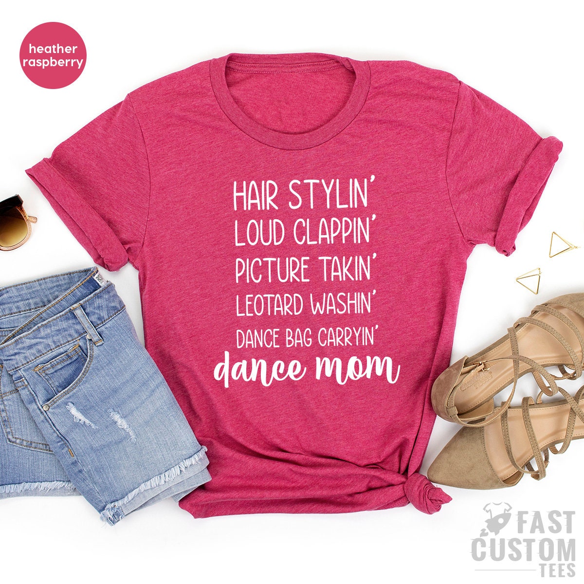 Dance Mom Shirt, Favorite Tee, Lover Gift, Mama Gifts, For product image 5