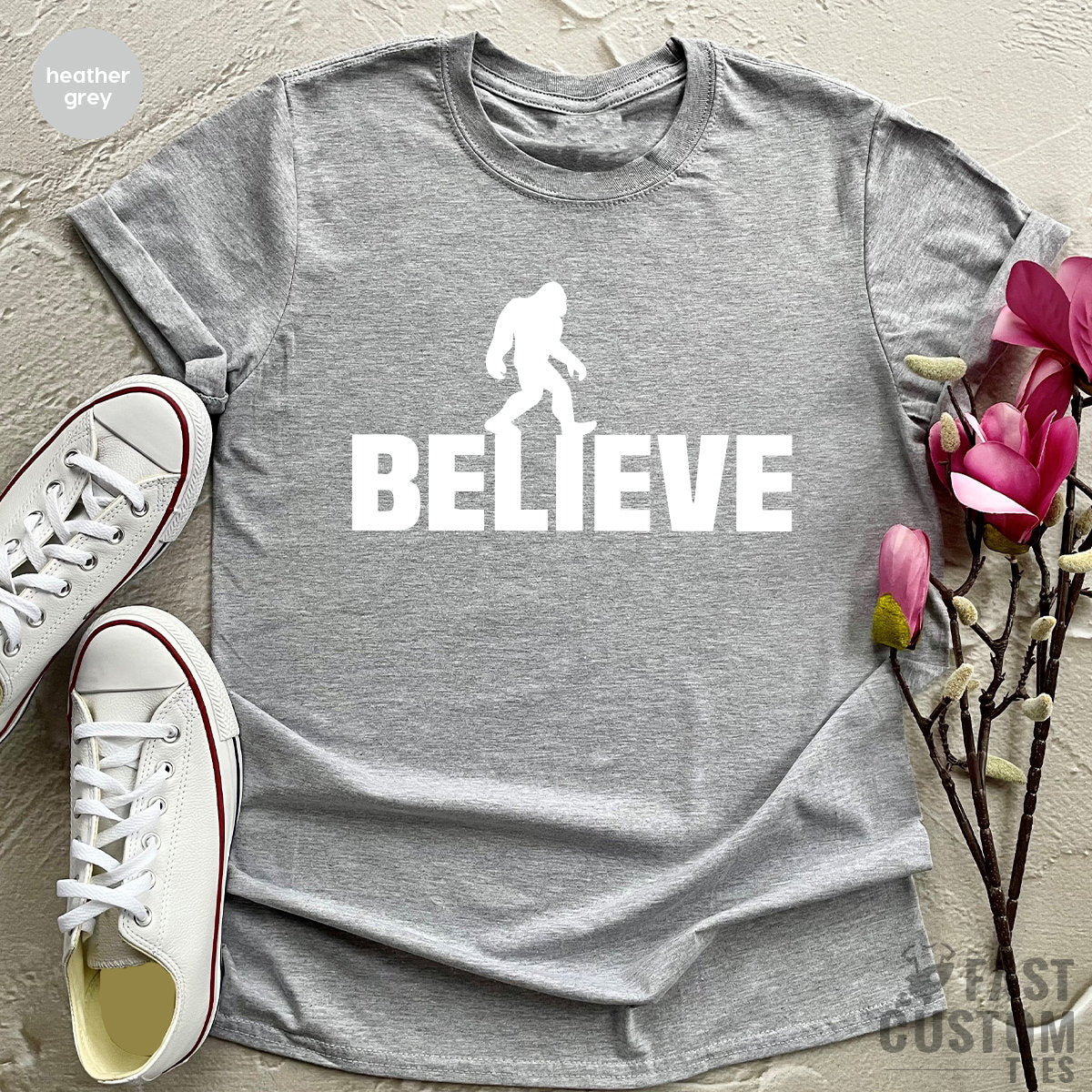 Believe Bigfoot Shirt, Sasquatch TShirt, Funny Search Team product image 2