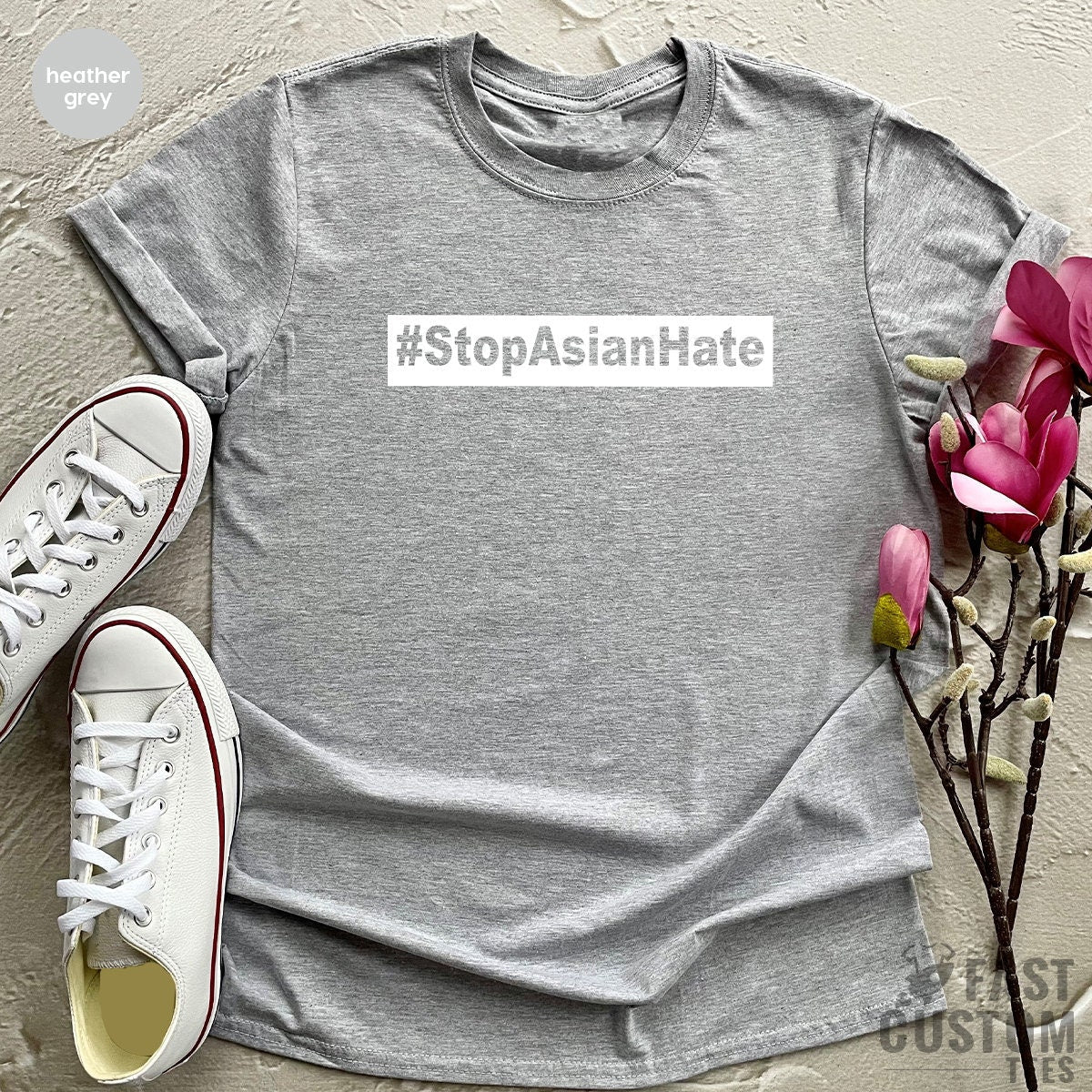 Stop Asian Hate Shirt, Discrimination AAPI Support TShirt product image 3