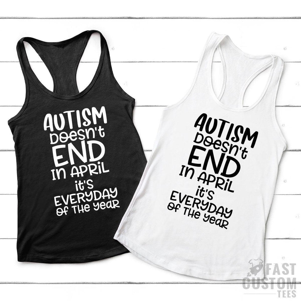 Autism Aware Shirt, Doesn't End In April, Gift, Support Dad product image 5