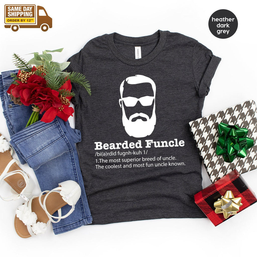 Bearded Funcle Shirt, Funny Uncle Definition Family product image 1
