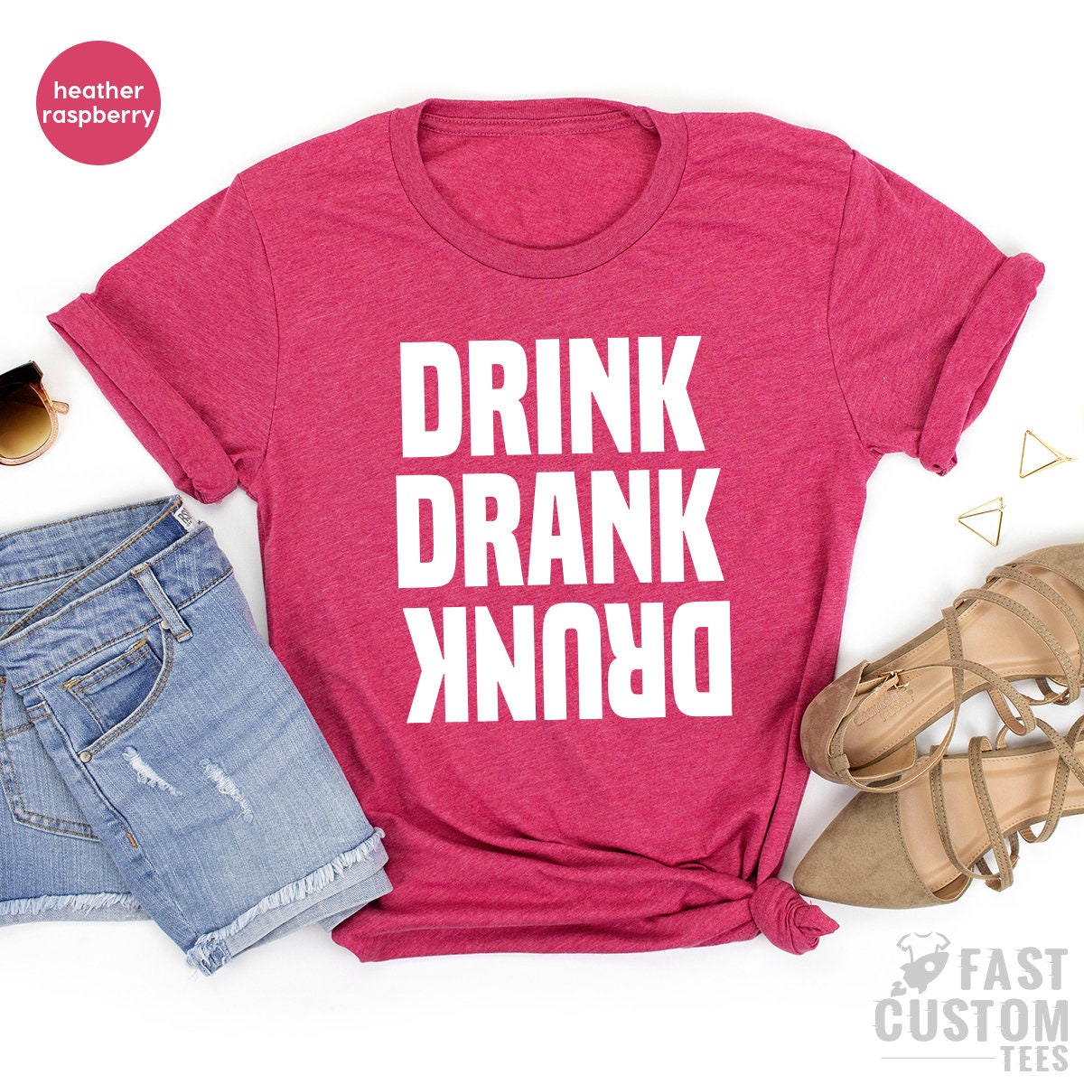 Drinking Shirt, Funny Drunk Drink Drank Girls Weekend Day product image 4