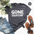 Funny Bigfoot Hunter Shirt, Outdoor Hunt Gone Squatchin product image 1