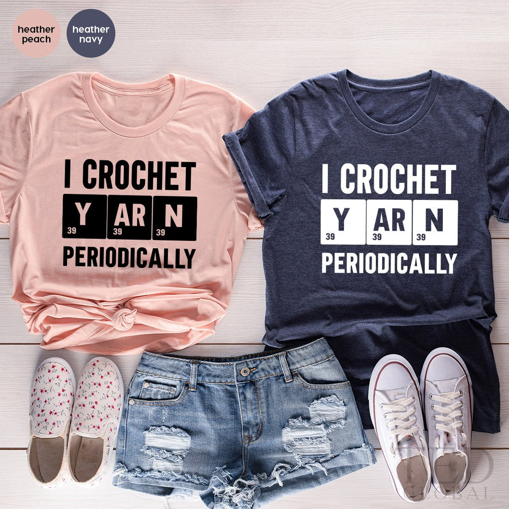 Crocheting TShirt, Funny Saying Lover T Shirt, Crochet Mom product image 2