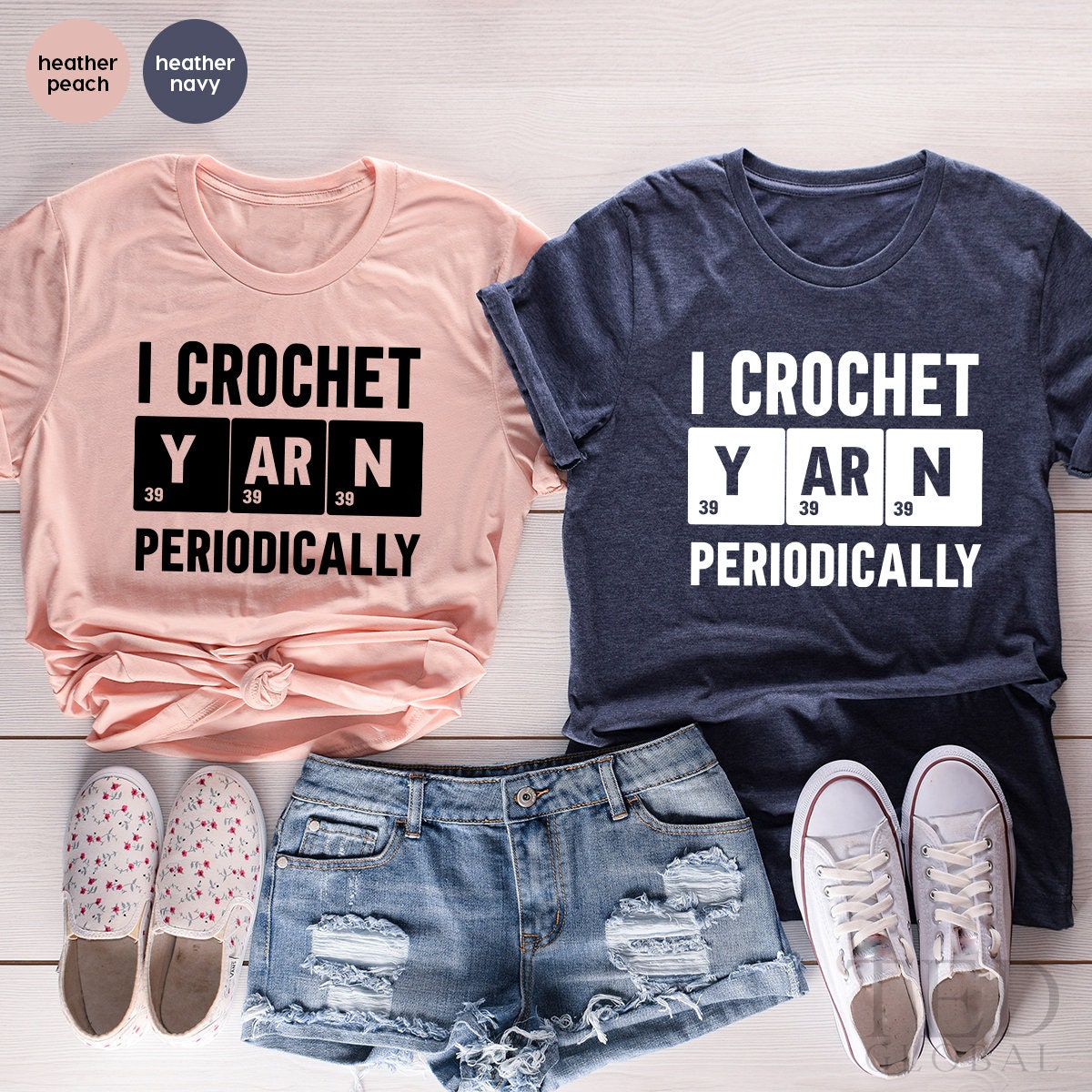 Crocheting TShirt, Funny Saying Lover T Shirt, Crochet Mom product image 2