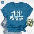 Mimi TShirt, New Gift, Grandmother Grandma Reveal Nana To product image 1