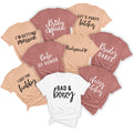 Bachelorette Favors, Bridesmaids T Shirt, Party Tee, Bride product image 1