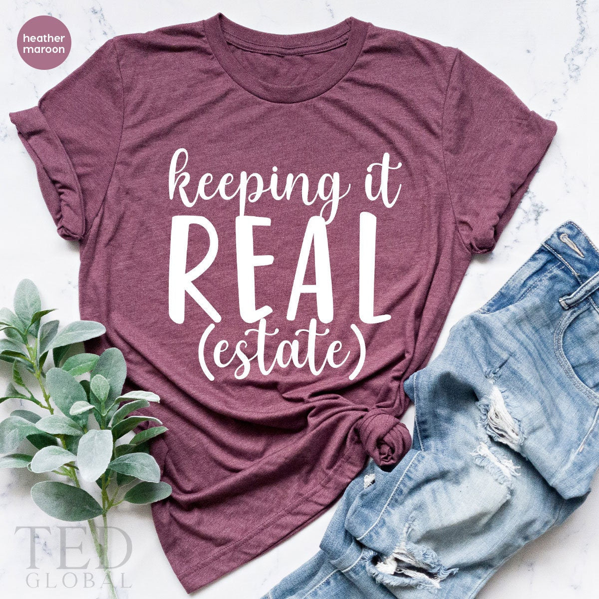 Real Estate Gift, Funny Shirt, Home Seller T Keeping It product image 4