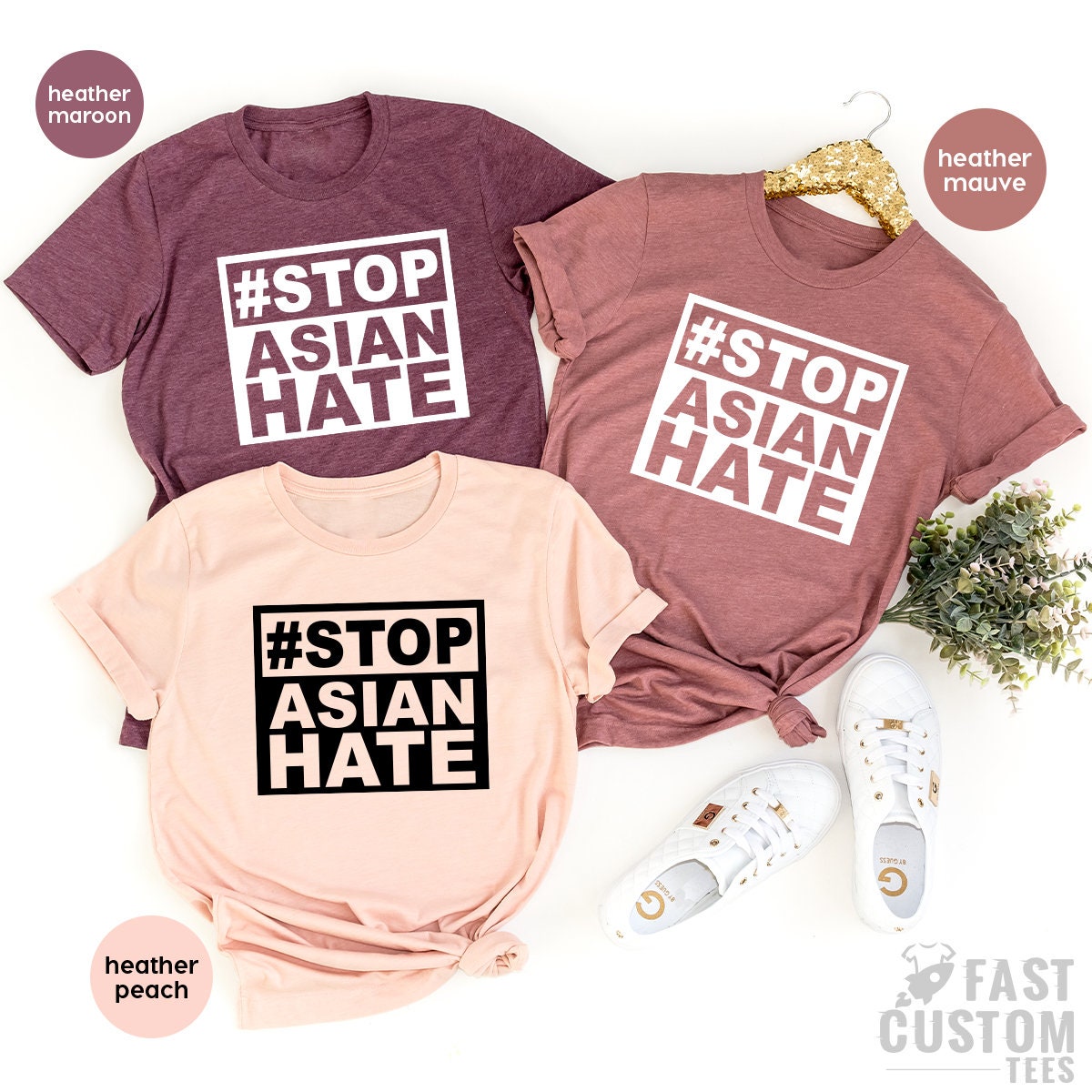 Asian Discrimination T Shirt, Stop American Hate Tee product image 5