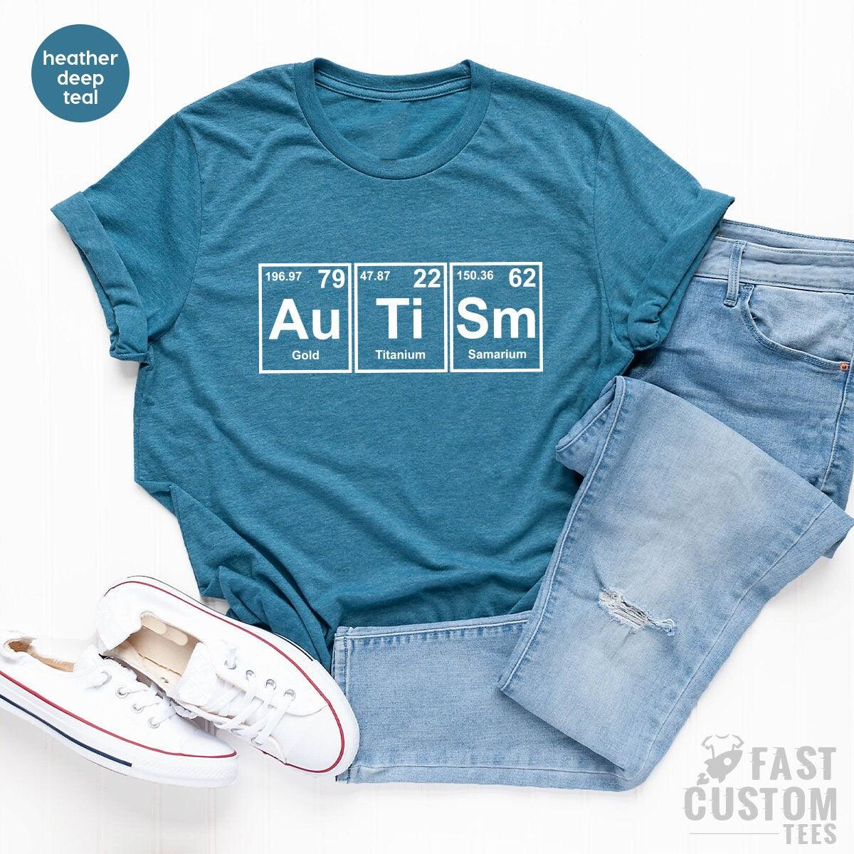 Autism Awareness Shirt, Aware TShirt, T Periodic Table product image 3