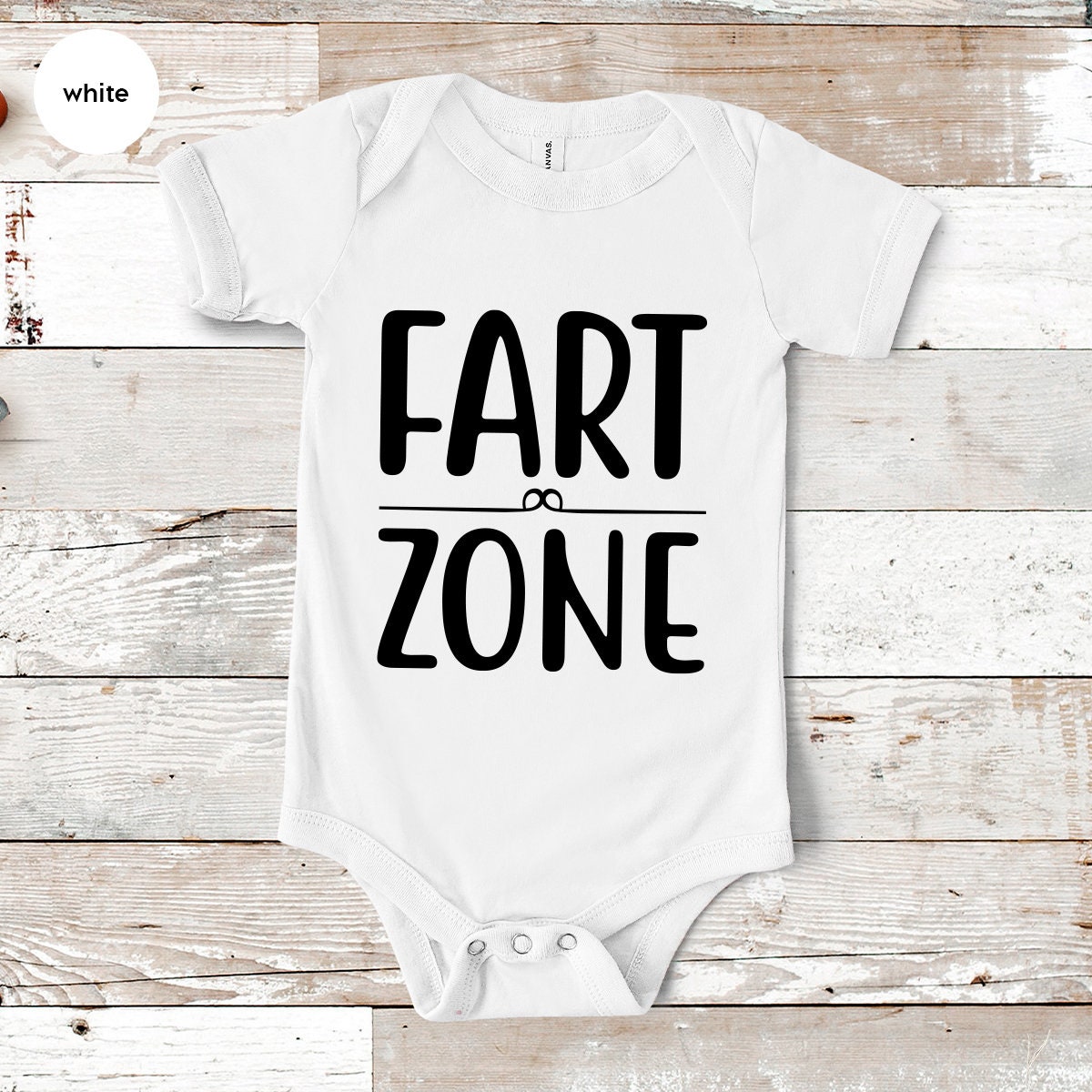 Fart Zone Bodysuit, Youth, Toddler, Gift For Baby product image 4