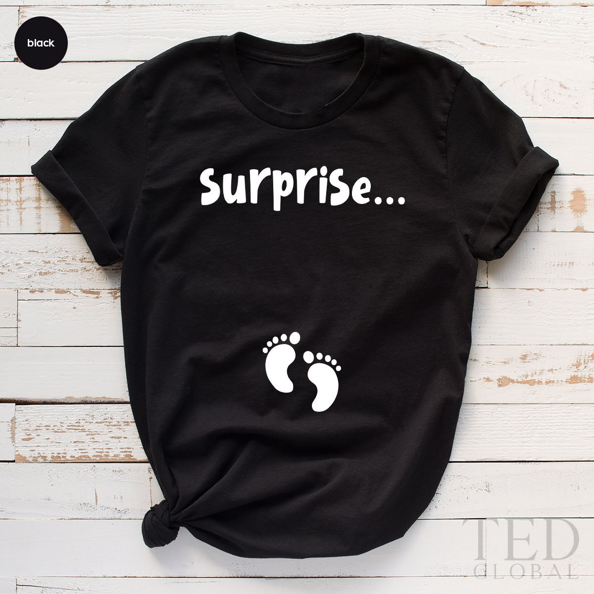 Pregnancy Announcement Shirt, Im Pregnant First Mothers product image 2